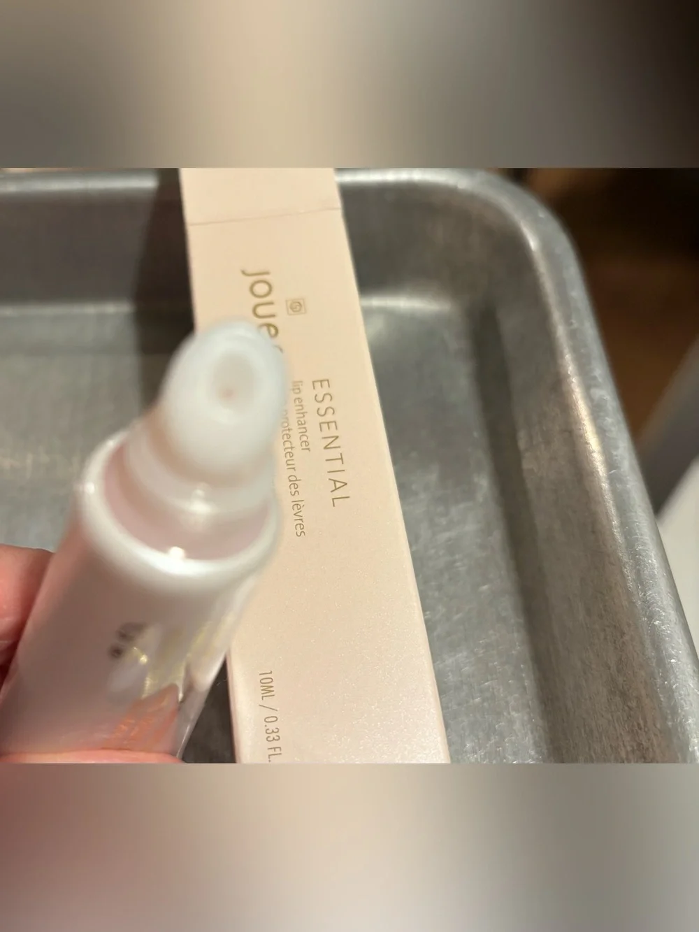 jouer Shimmery Light Pink Lip Product Box
